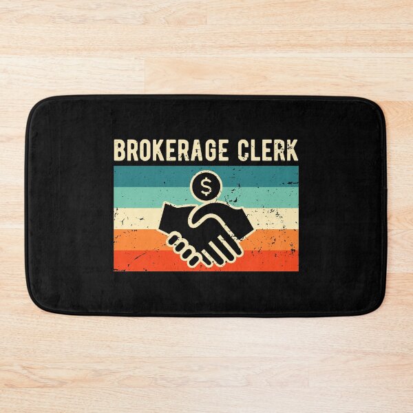 Item preview, Retro Vintage Brokerage Clerk  designed and sold by NestaReign.