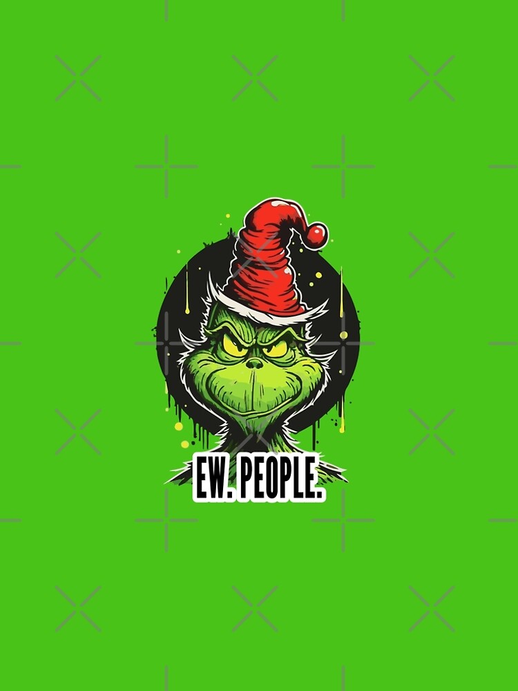 Copy of Grinch Ew People" A-Line Dress for Sale by stickertopic | Redbubble Copy of Grinch Ew People" A-Line Dress for Sale by stickertopic | Redbubble