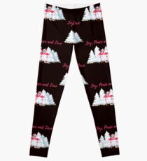 Christmas Flamingo Design Clothing Home Decor Flamingo Gifts Leggings