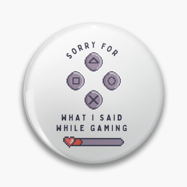 Item preview, Sorry for what i said while gaming  designed and sold by 5thseason-shop.