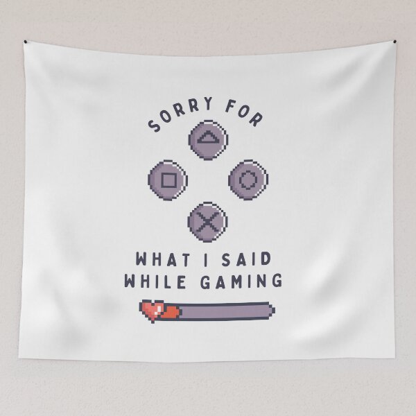 Item preview, Sorry for what i said while gaming  designed and sold by 5thseason-shop.