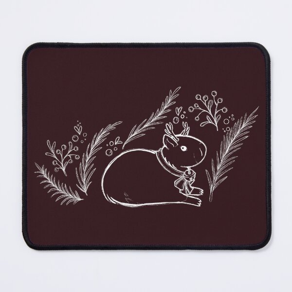 Artikelvorschau, Rentier Capybara [Weiße Linien] entworfen und verkauft von Thirea.