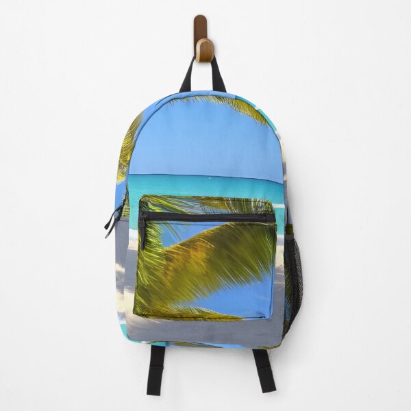 Item preview, Palm trees on a quiet beach designed and sold by brandway.