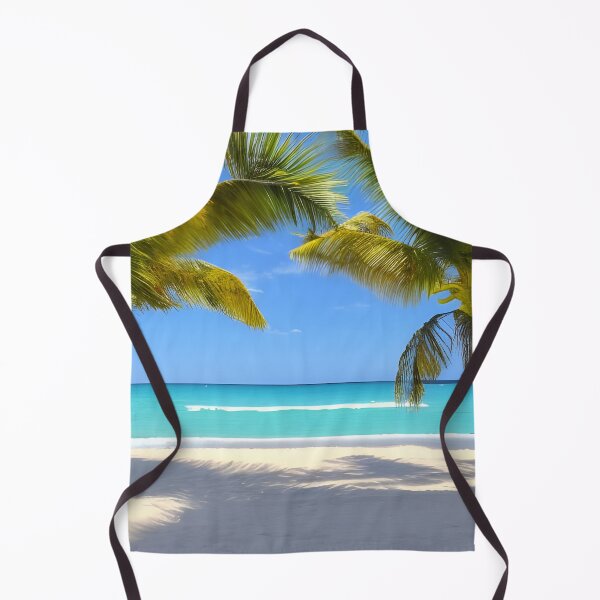 Item preview, Palm trees on a quiet beach designed and sold by brandway.