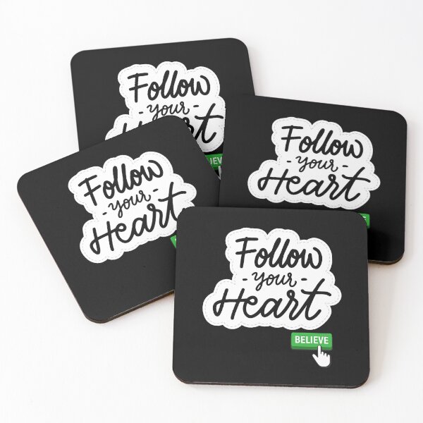 Item preview, follow your heart motivation gift t-shirt designed and sold by TamouStyle.