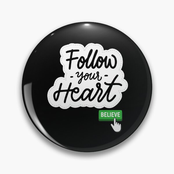 Item preview, follow your heart motivation gift t-shirt designed and sold by TamouStyle.