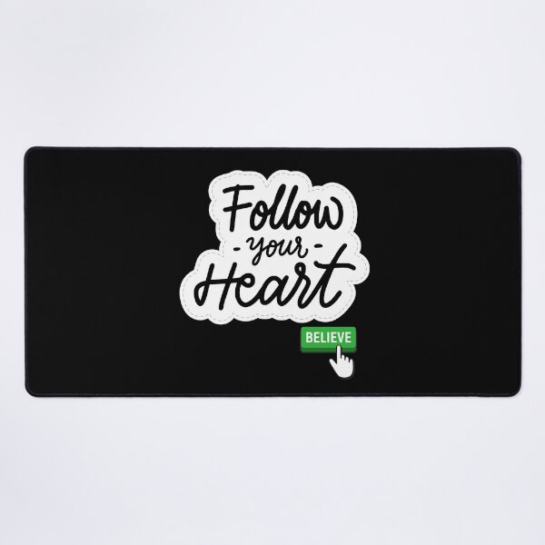 Item preview, follow your heart motivation gift t-shirt designed and sold by TamouStyle.
