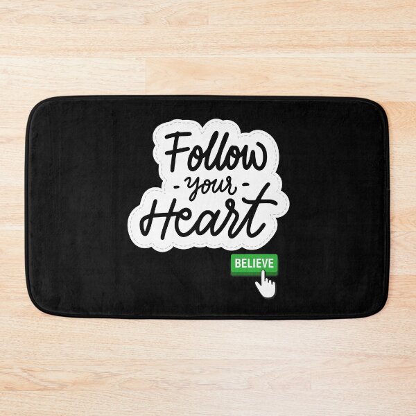 Item preview, follow your heart motivation gift t-shirt designed and sold by TamouStyle.