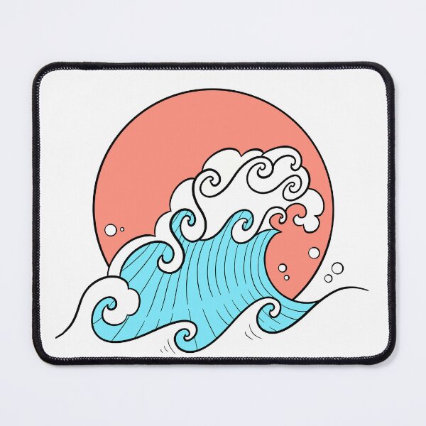Item preview, Japanese wave designed and sold by FrenchDoodle.