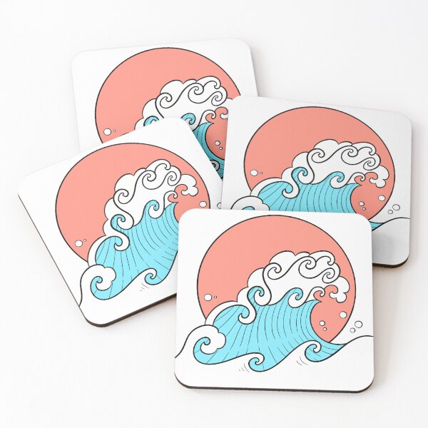 Item preview, Japanese wave designed and sold by FrenchDoodle.