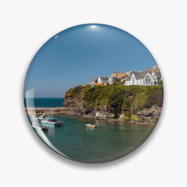 Item preview, Blue sky day in Port Isaac designed and sold by Wendy Williams.