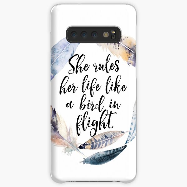 Bird in Flight - Rhiannon Lyrics Samsung Galaxy Snap Case