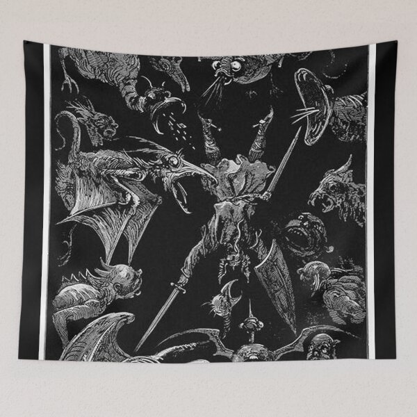 Item preview,  Roland's descent into hell- Gustave Dor designed and sold by Vintage Designs +.
