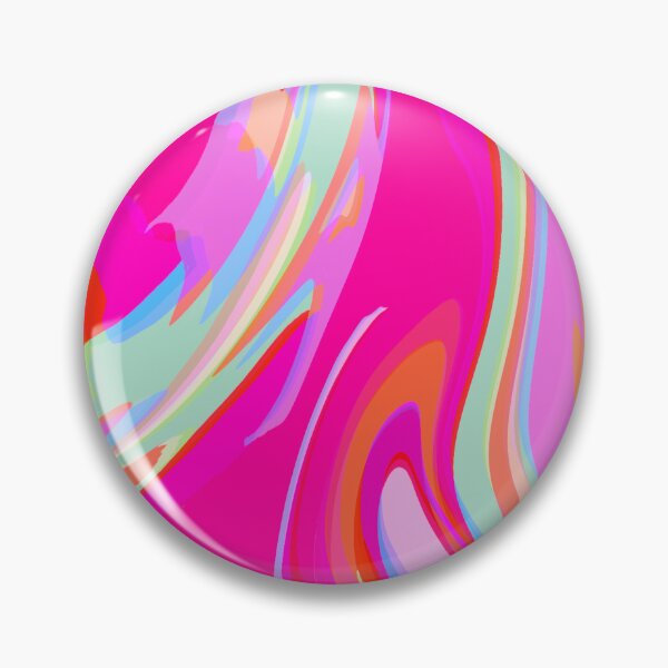 Item preview, Neon Pink, Pink Tones, Multicolor, Hot Pink and White Marble Pattern Design designed and sold by theprintedclub.