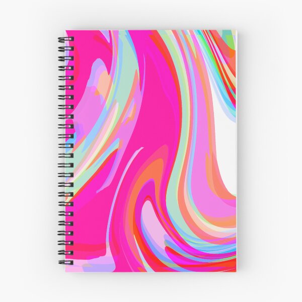 Item preview, Neon Pink, Pink Tones, Multicolor, Hot Pink and White Marble Pattern Design designed and sold by theprintedclub.