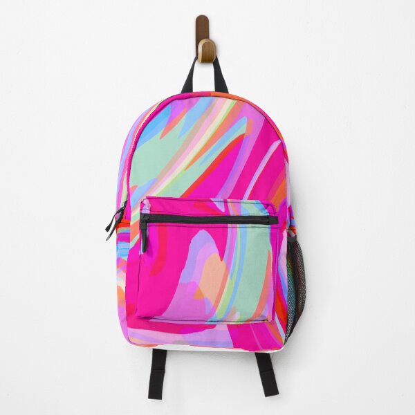 Item preview, Neon Pink, Pink Tones, Multicolor, Hot Pink and White Marble Pattern Design designed and sold by theprintedclub.