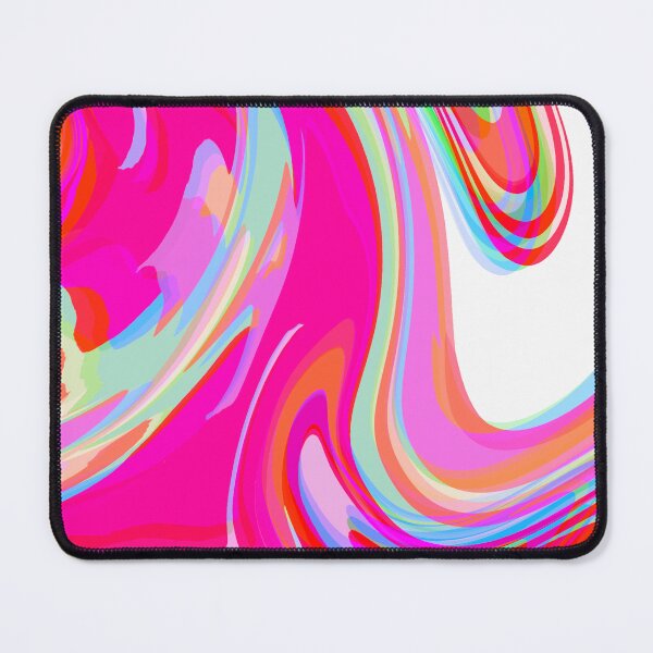 Item preview, Neon Pink, Pink Tones, Multicolor, Hot Pink and White Marble Pattern Design designed and sold by theprintedclub.
