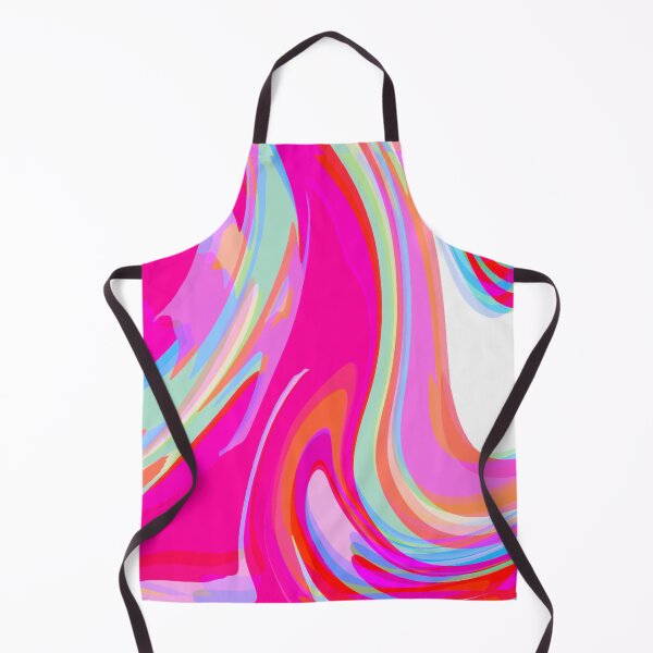 Item preview, Neon Pink, Pink Tones, Multicolor, Hot Pink and White Marble Pattern Design designed and sold by theprintedclub.