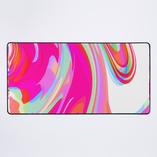 Item preview, Neon Pink, Pink Tones, Multicolor, Hot Pink and White Marble Pattern Design designed and sold by theprintedclub.