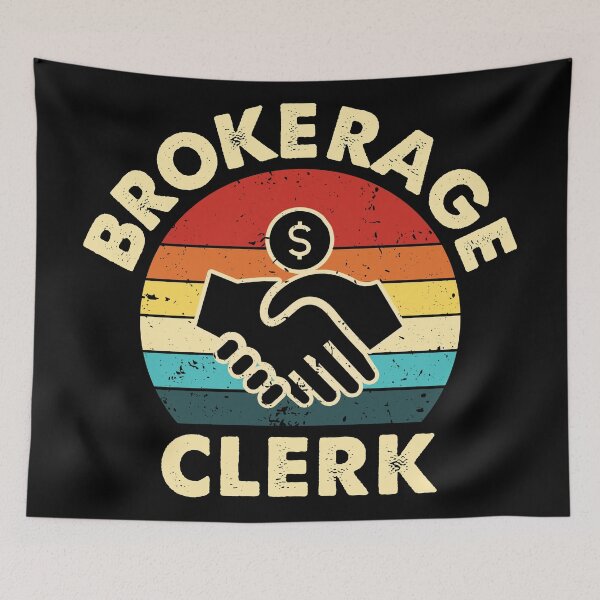 Item preview, Retro Brokerage Clerk Vintage  designed and sold by NestaReign.