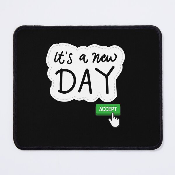 Item preview, it's a new day forget the mistake motivation gift t-shirt designed and sold by TamouStyle.