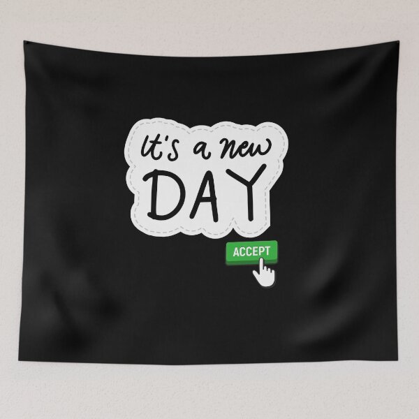 Item preview, it's a new day forget the mistake motivation gift t-shirt designed and sold by TamouStyle.