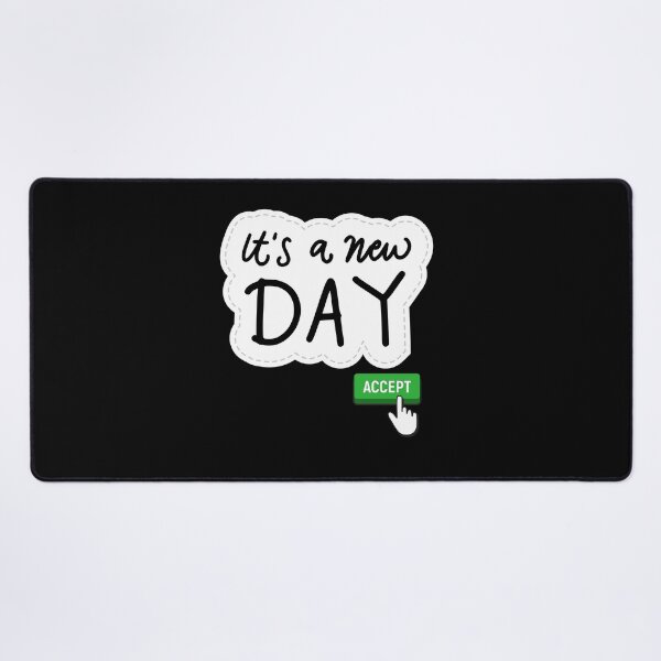 Item preview, it's a new day forget the mistake motivation gift t-shirt designed and sold by TamouStyle.