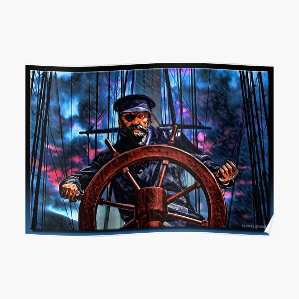 Red Sky at Morning Poster