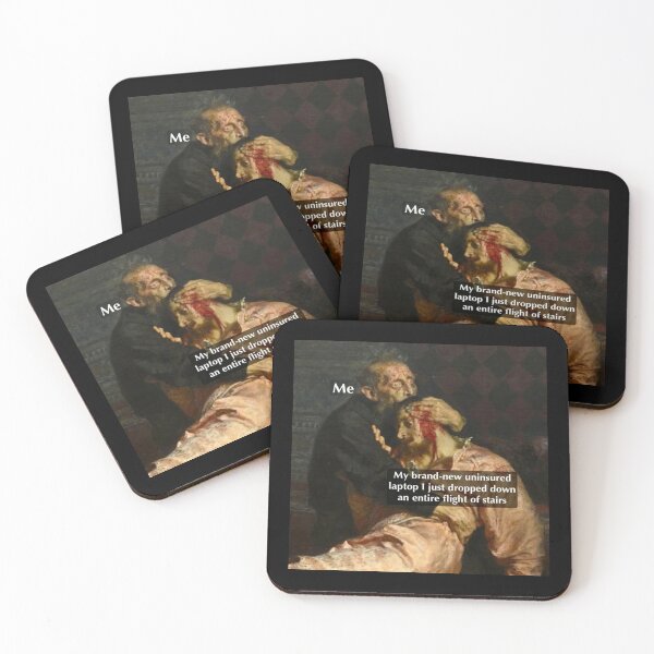 Item preview, My brand new uninsured laptop just dropped - Thanksgiving, Christmas And Birthday Party Gift Ideas for Classic Memes Lovers and Fans designed and sold by Memeing Everything.
