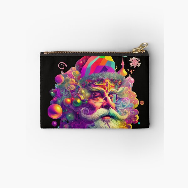Item preview, PSYCHEDELIC SANTA Midjourney AI Artwork designed and sold by davidjulie.