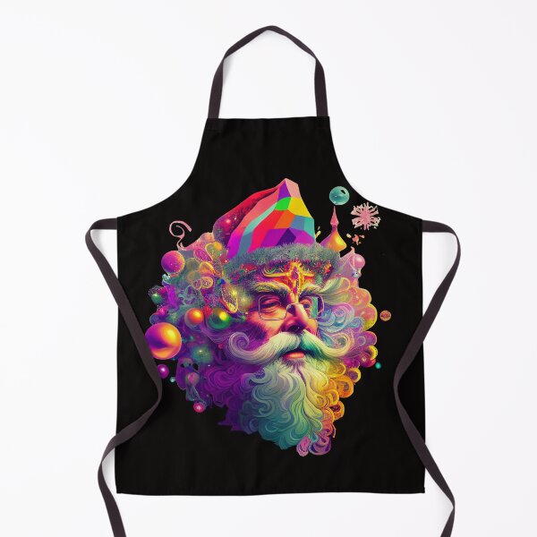 Item preview, PSYCHEDELIC SANTA Midjourney AI Artwork designed and sold by davidjulie.