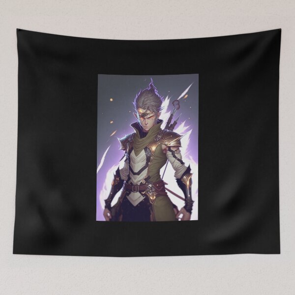 Item preview, Genshin Impact Razor Fan Art designed and sold by stickertopic.