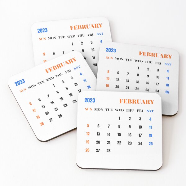 Item preview, February 2023 Calendar designed and sold by Binsagar.