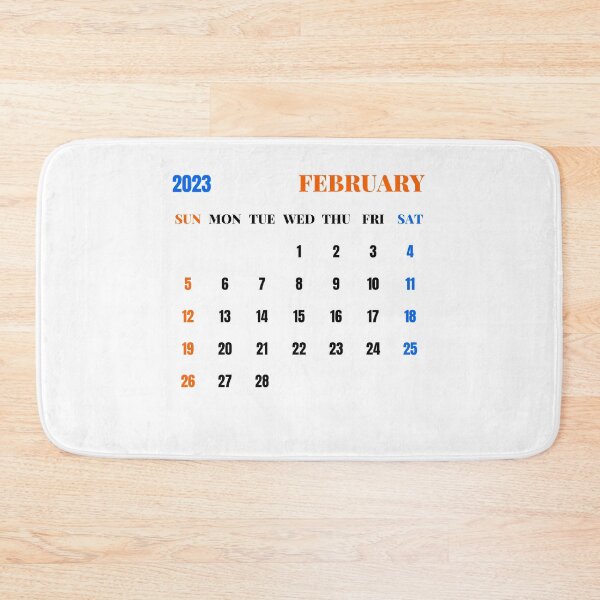 Item preview, February 2023 Calendar designed and sold by Binsagar.