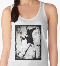 Banksy protester Women's Tank Top