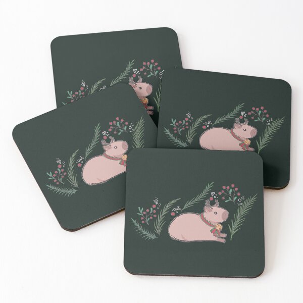 Item preview, Reindeer Capybara [Colour, Dark] designed and sold by Thirea.