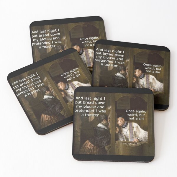 Item preview, Once again, weird, but not a sin - Thanksgiving, Christmas And Birthday Party Gift Ideas for Classic Memes Lovers and Fans designed and sold by Memeing Everything.