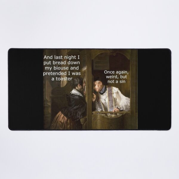 Item preview, Once again, weird, but not a sin - Thanksgiving, Christmas And Birthday Party Gift Ideas for Classic Memes Lovers and Fans designed and sold by Memeing Everything.