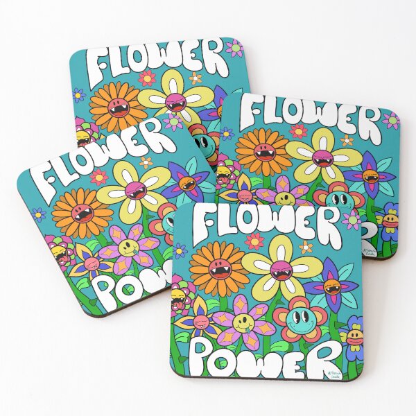 Item preview, flower power designed and sold by FrenchDoodle.