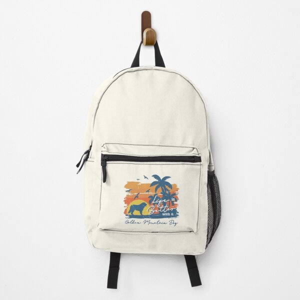 Item preview, Life is Better With Golden Mountain Dog Beach Sunset Retro Vintage designed and sold by rafaeltto.