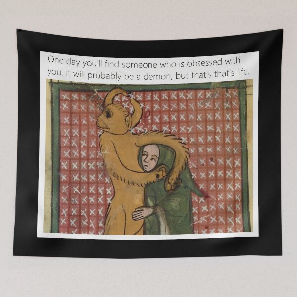 Item preview, One day you will find someone who is obsessed with you - Thanksgiving, Christmas And Birthday Party Gift Ideas for Classic Memes Lovers and Fans designed and sold by Memeing Everything.