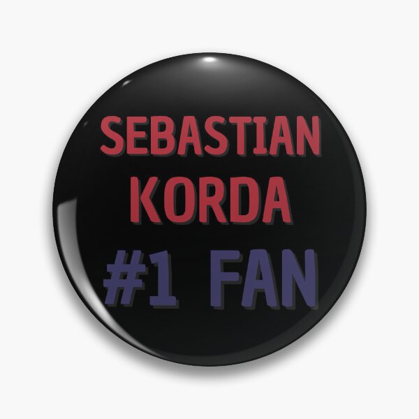Item preview, Sebastian Korda - #1 Fan designed and sold by Rybariuns.