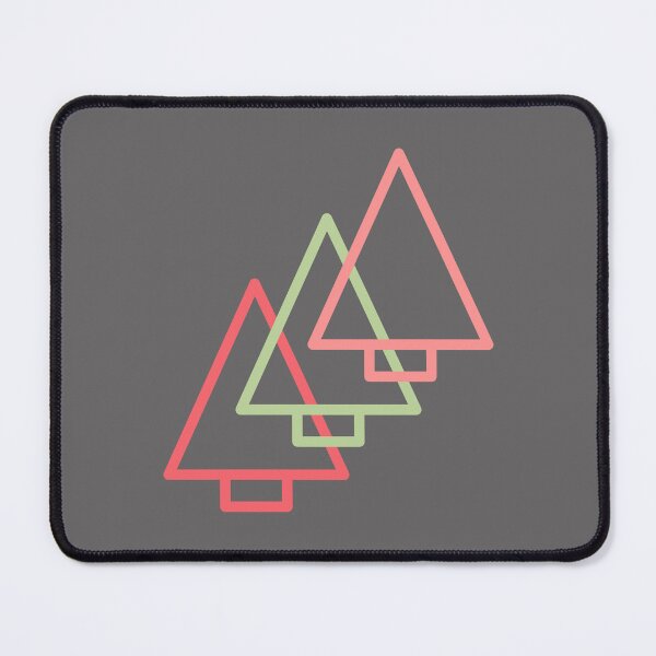 Item preview, Arboles de Navidad, rosa y verde designed and sold by type-and-create.