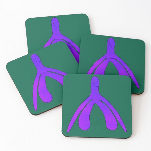 Item preview, Purple and Blue Clitoris     designed and sold by HandCraftedStud.