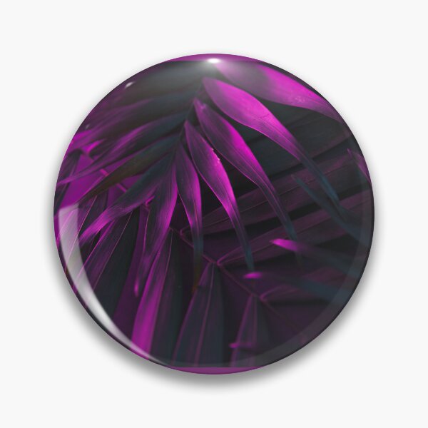 Item preview, Neon Purple Tropical Palm Leaves  designed and sold by branaghbel.