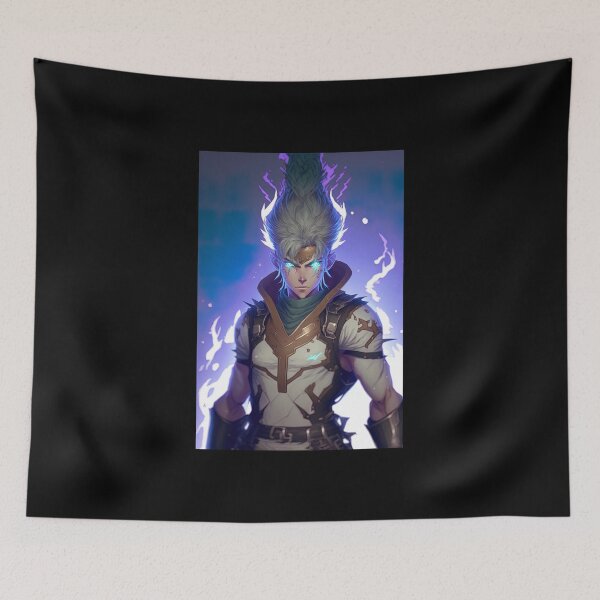 Item preview, Genshin Impact Razor Fan Art designed and sold by stickertopic.