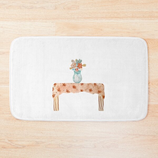Item preview, Vase flower bouquet table textured a watercolor  designed and sold by Yana Mustafina | Boho Soulful Designs.