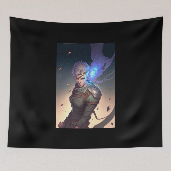 Item preview, Genshin Impact Razor Fan Art designed and sold by stickertopic.
