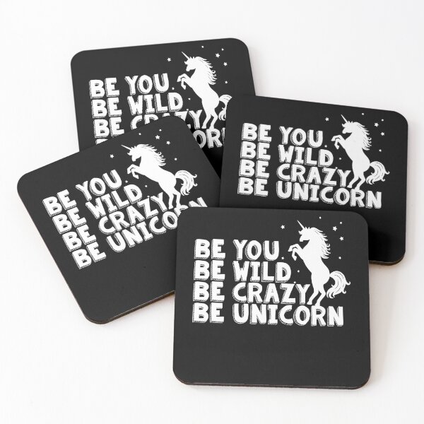 Item preview, Be Crazy Be Unicorn Children Girl designed and sold by MooonTees.