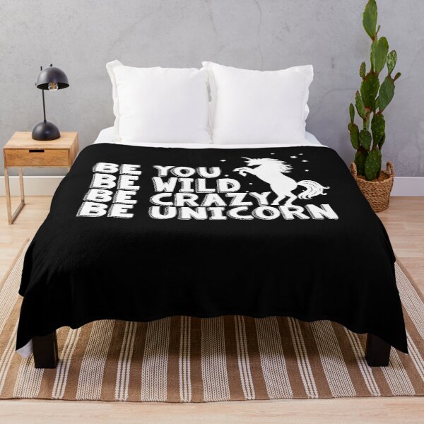 Item preview, Be Crazy Be Unicorn Children Girl designed and sold by MooonTees.